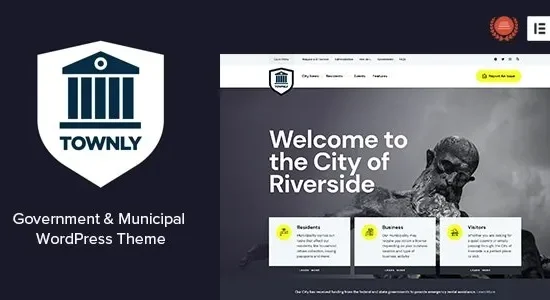Townly – Government & Municipal WordPress Theme