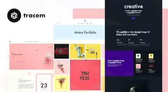 Tracem – Agency & Portfolio WordPress Theme