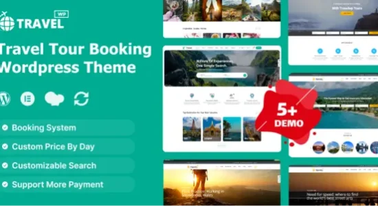 Travel - Tour Booking WordPress Theme