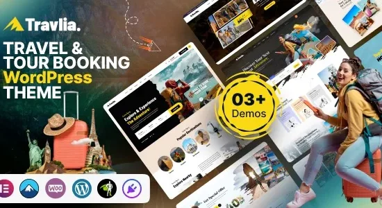 Travlia – Travel & Tour Booking WordPress Theme