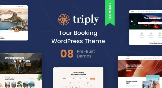 Triply – Tour Booking WordPress Theme