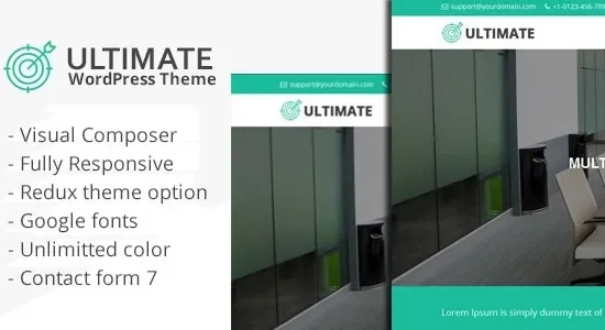 Ultimate - Responsive Multiple Purpose WordPress Theme