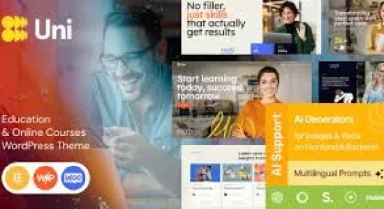 Uni – College, School & Online Courses WordPress Theme