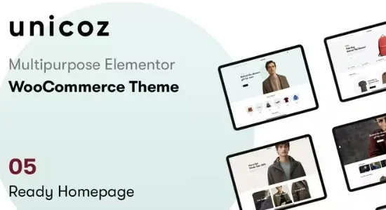 Unicoz - Elementor WooCommerce Theme