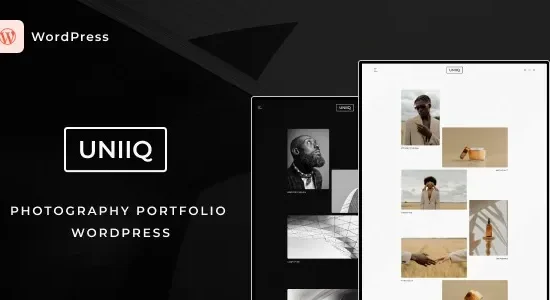 Uniiq Photography Portfolio WordPress Theme