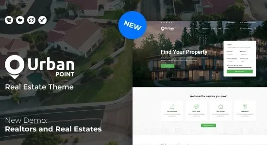 UrbanPoint – House Selling & Rental WordPress Theme