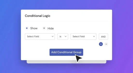 User Registration Conditional Logic Addon