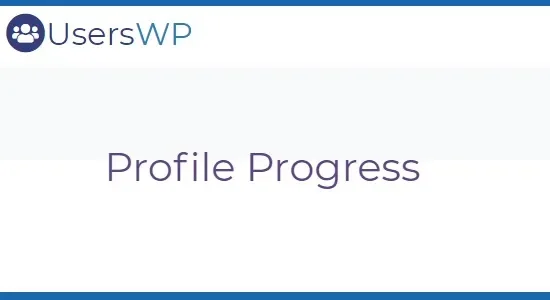 UsersWP Profile Progress
