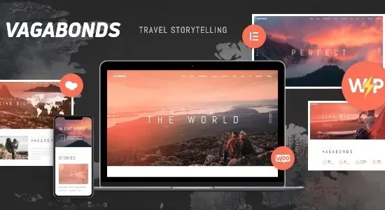 Vagabonds – Personal Travel & Lifestyle Blog WordPress Theme