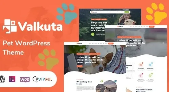 Valkuta 1.2.9 – Pet WordPress Theme