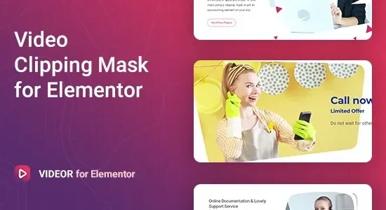 Videor – Video Clipping Mask for Elementor
