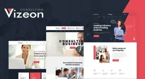 Vizeon Business Consulting WordPress Themes