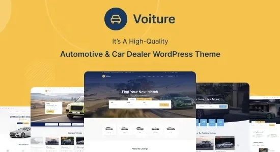 Voiture - Automotive & Car Dealer WordPress Theme