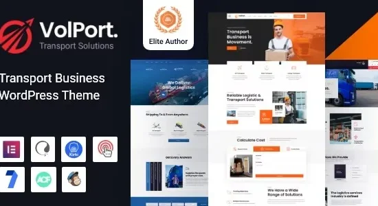 Volport – Logistics & Transport WordPress Theme