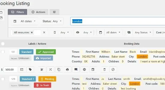 WP Booking Calendar – Business Large