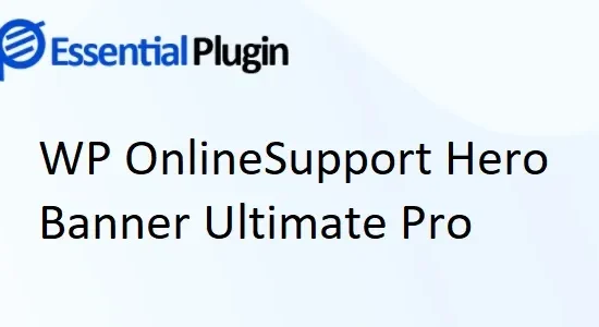 WP OnlineSupport Hero Banner Ultimate Pro