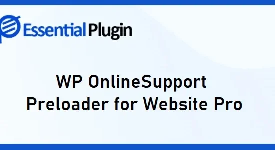 WP OnlineSupport Preloader for Website Pro