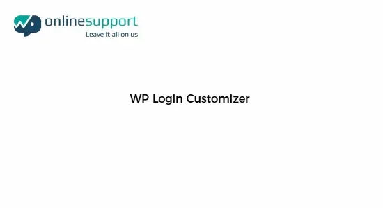 WP OnlineSupport WP Login Customizer