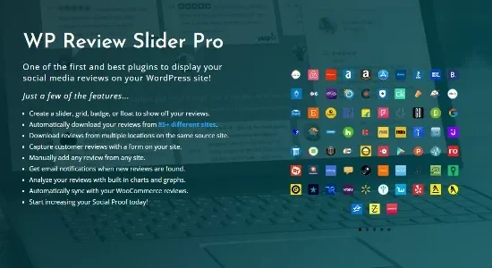 WP Review Slider Pro 12.3.1