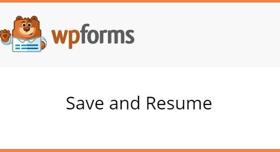 WPForms Save and Resume