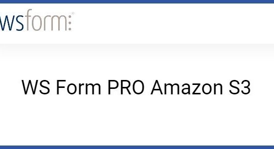 WS Form PRO Amazon S3 1.0.2