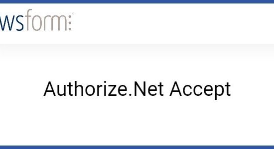 WS Form PRO Authorize.Net Accept 1.1.1