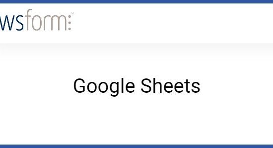 WS Form PRO Google Sheets 1.1.1