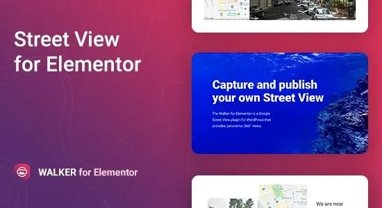 Walker – Google Street View for Elementor
