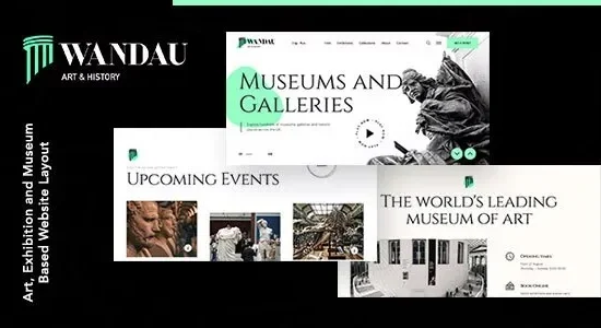 Wandau - Art & History Museum WordPress Theme