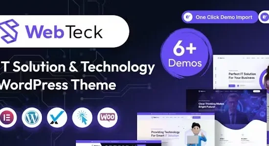 Webteck – IT Solution and Technology WordPress Theme