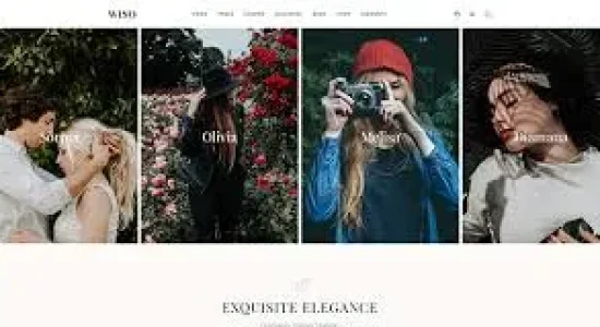 Wiso Photography Theme