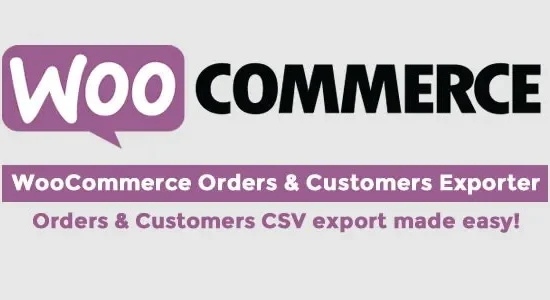 WooCommerce Orders & Customers Exporter