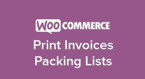 WooCommerce Print Invoices and Packing Lists