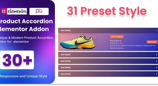 WooCommerce Product Accordion Addon For Elementor