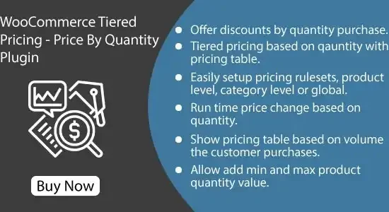 WooCommerce Tiered Pricing Price By Quantity Plugin