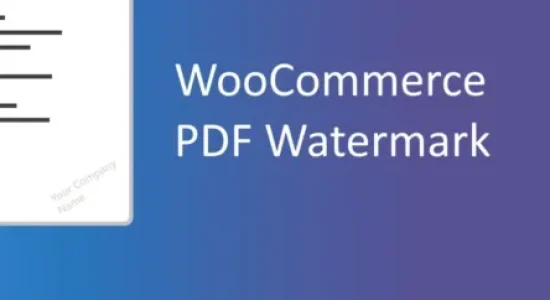 Woocommerce PDF Watermark