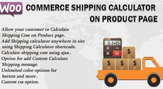 Woocommerce Shipping Calculator On Product Page 3.6