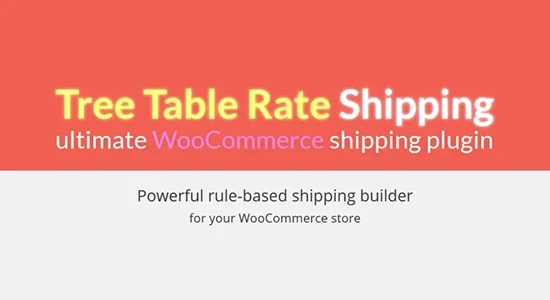 Woocommerce Tree Table Rate Shipping Premium