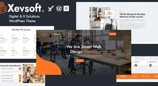 Xevsoft - Digital & It Solutions WordPress Theme