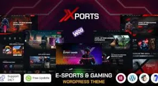 Xports – eSports and Gaming WordPress Theme