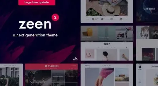 Zeen - Next Generation Magazine WordPress Theme