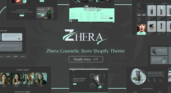 Zhera - Cosmetic Store Shopify Theme