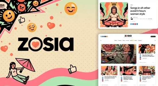 Zosia – Personal WordPress Blog Theme