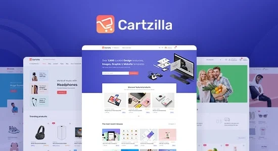 Cartzilla Digital Marketplace & Grocery Store WordPress Theme