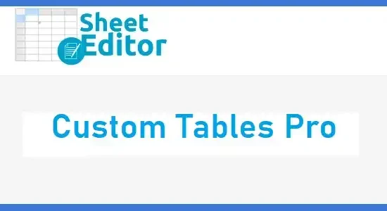 custom-tables-pro