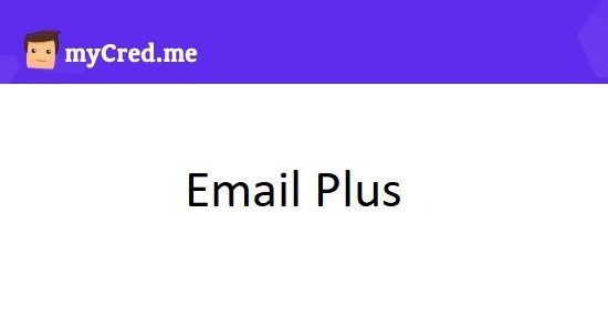 myCred Email Plus 1.0.1