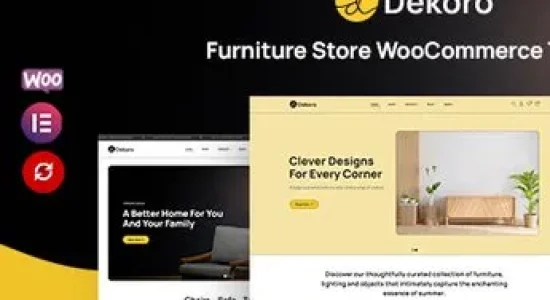 Dekoro - Furniture Store WooCommerce Theme